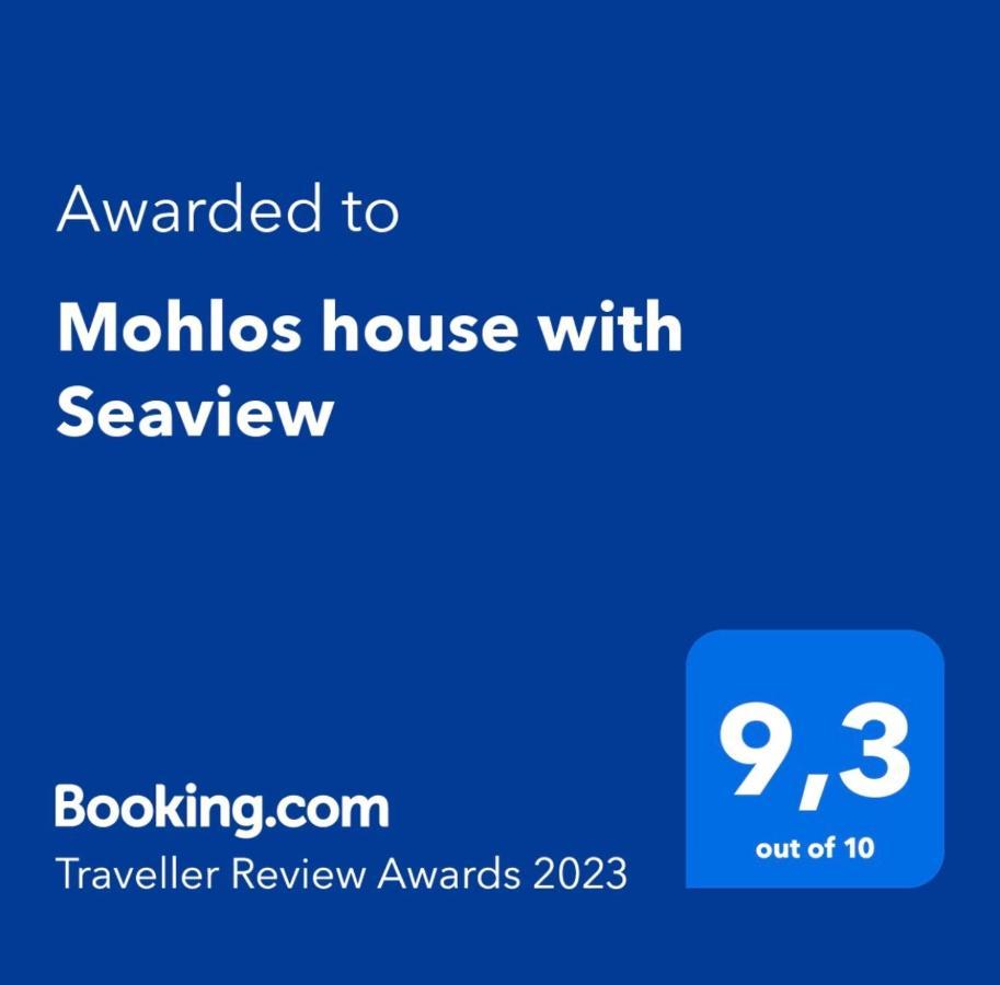 Mohlos House With Seaview 모클로스 외부 사진